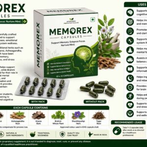 Ayurveda Memorex Capsules